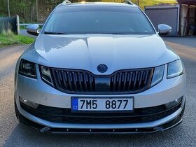 spolier lipa pod přední nárazník skoda octavia 3 facelift - 1