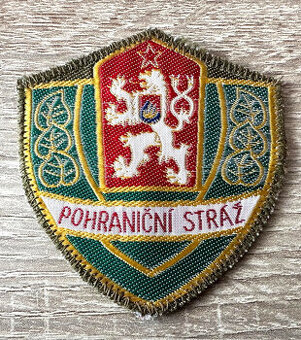 Pohraničná stráž pohraniční ČSSR nášivka TOP