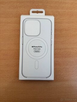 Apple MagSafe kryt iPhone 15 Pro (Clear Case) - 1