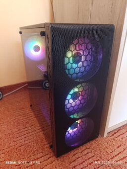 Herni PC - RYZEN 3500X, 16GB RAM, 930GB NVME, RX6600, WIN11