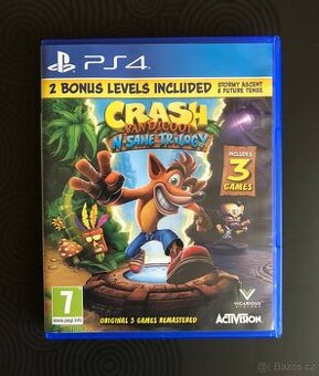 Crash Bandicoot N Sane Trilogy Ps4