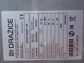 Bojler DRAŽICE OKHE ONE/E 120, 2kW