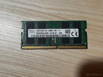 Paměť RAM SKhynix DDR4 SO-DIMM 16gb