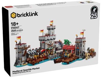 LEGO Bricklink sety (Wild West Train, Sea Market)