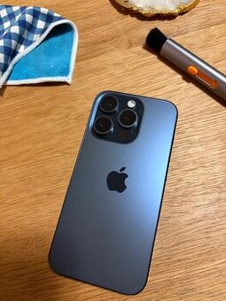 iPhone 15 Pro modrý titan 128 GB
