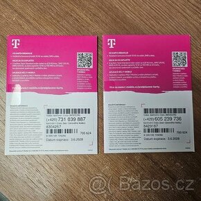 SIM karta nová, nerozbalená, T-Mobile