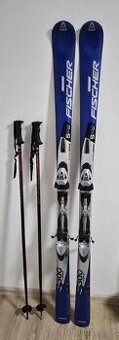 Sjezdové lyže Fischer S300 ICE + hůlky 125 cm