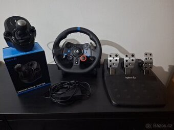 Herní volant Logitech G29 + řadicí páka Logitech Shifter