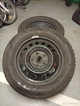 Prodáme zimní gumy s disky 205/60 R16