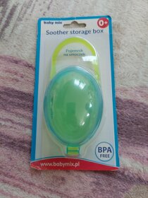 Dudlíky, pouzdro na dudlik, klip na kocarek