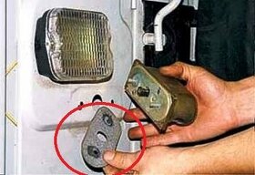 Těsnění pod osvětlení SPZ značky na UAZ, ZIL, URAL, KRAZ atd