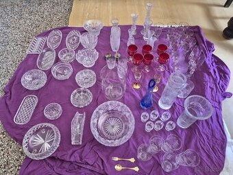 Prodám broušené sklo