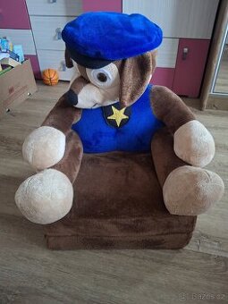 Dětské plyšové křesílka