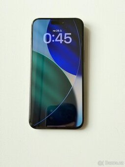 iPhone 15 Pro Max 256GB Černý, Super stav