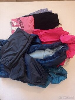 Balík dívčího oblečení, vel. 128-134