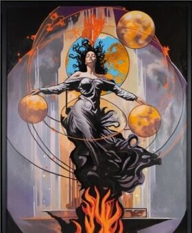 Obraz "Zrození planety země"