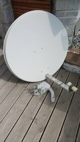parabola 85 cm + Mascom pozicionér + satelitní přijímač