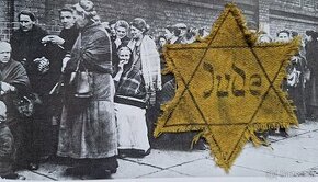 Davidova hvězda, kterou nosili Židé během 2. světové války
