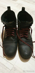 Jack Jones Classic kožené kotníkové lehké boty  vel. EUR 42 - 1