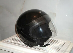 Otevřená helma na motorku S motocyklová přilba na skůtr 55cm