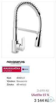 Prodám baterie Novaservis