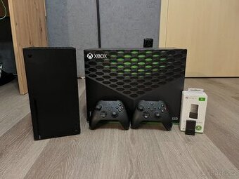 Xbox Series X - 1 TB s mech.+ Expansion Card 1TB + Volant