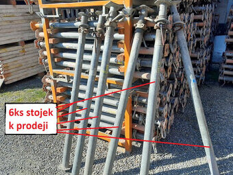 Stropní stojky zkracované d.max. 300cm - 1