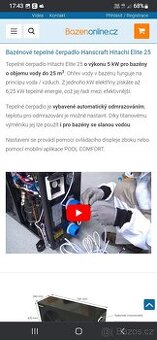 Bazénové tepelné čerpadlo - 1