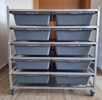 Rack system - komplet ALU - V70 grey - k dispozici - 1
