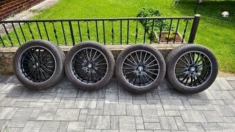 Alu disky AEZ 19 + pneu Continental 235/50 letni