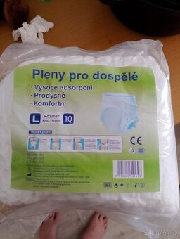 Plenkové kalhotky pro dospělé vel.L