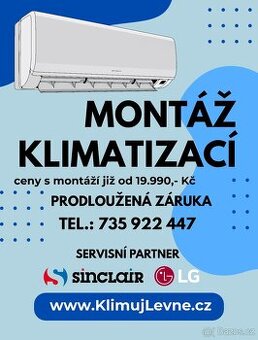 Nejlevnější klimatizace s montáží