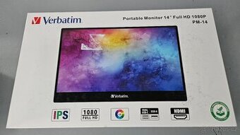 Přenosný monitor 14" VERBATIM PM-14 HDMI/USB-C