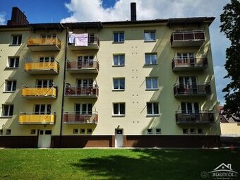 Byt 3+1 zděný, balkon, garáž. Jihlava
