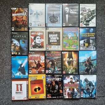 Prodám pc hry