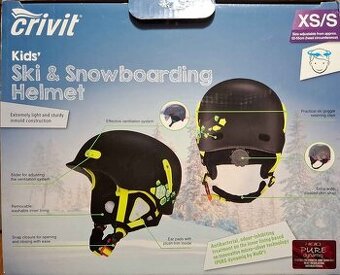Dětská helma na lyže zn. Crivit 52-55 cm