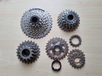 Kazeta Shimano 10s, 9s, 8s