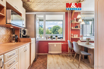 Prodej bytu 3+1, 68 m², Most, ul. Jiřího Wolkera