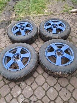 Alu 6,5jx15 se zimními pneu 195/65 R15