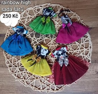 Rainbow high sady oblečení