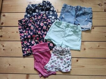 Dívčí kraťasy velikost 134