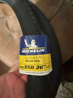 Nové pláště Michelin World Tour 27"