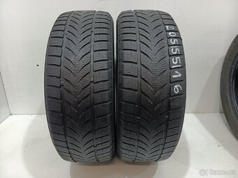 2ks zimní pneu 205/55/16 Platin