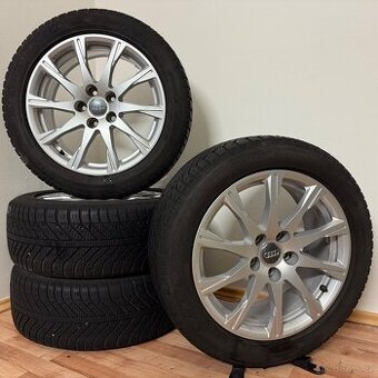 AUDI A4 B9 5x112 R17 ET38+CELOROČNÍ 225/50R17 5mm - 1