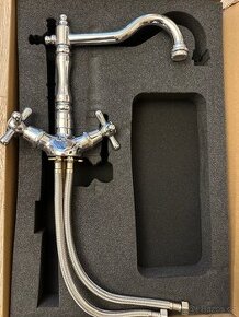 RAV Slezák nerezová retro dřezová baterie