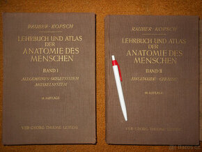 Staré knihy Anatomie člověka