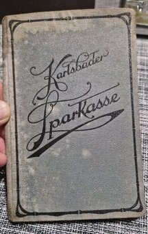Vkladní knížka Sudety r. 1932 - 1945