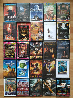 Dobrodružné, pohádky, komedie DVD