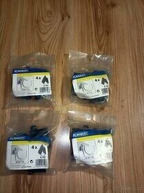 kloub k PVC hákům RG 100/125 půlkulatý (sada 4 ks)