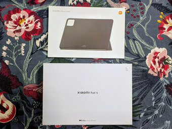 Xiaomi Pad 6, 8+256, šedý, 2x obal, skvělý stav